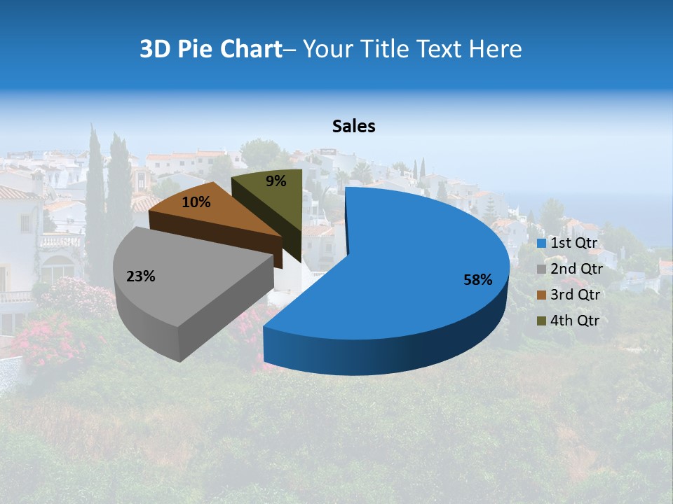 Sky Construction Nerja PowerPoint Template