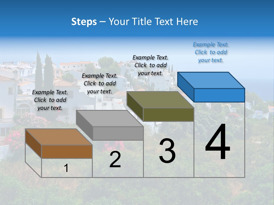 Sky Construction Nerja PowerPoint Template