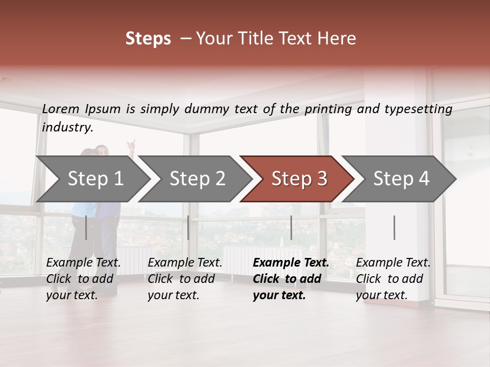 Lifestyle Indoors Estate PowerPoint Template