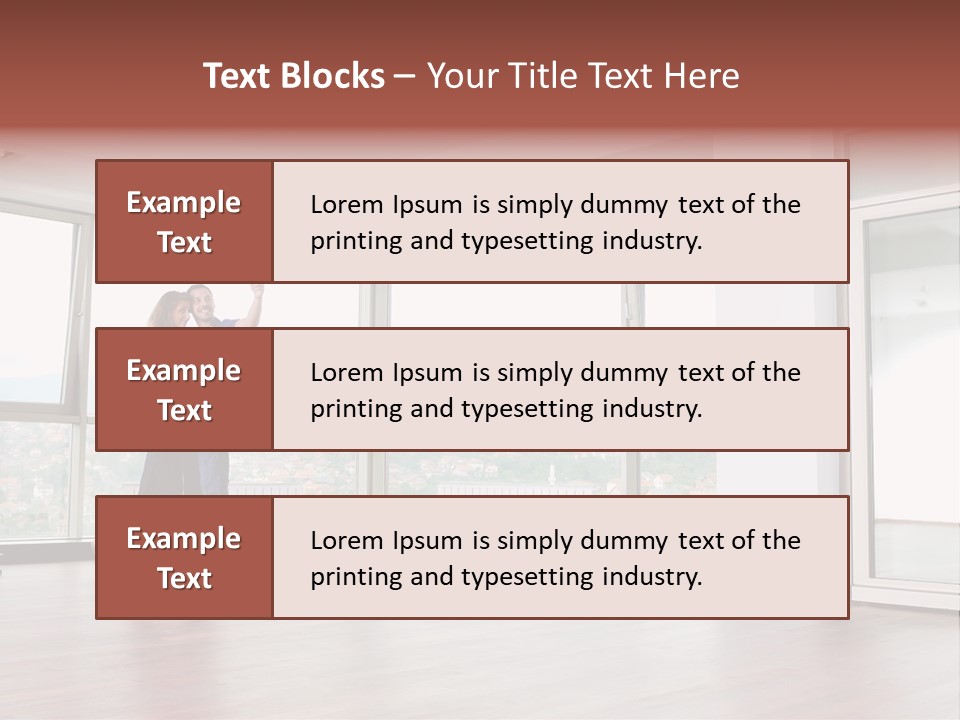 Lifestyle Indoors Estate PowerPoint Template
