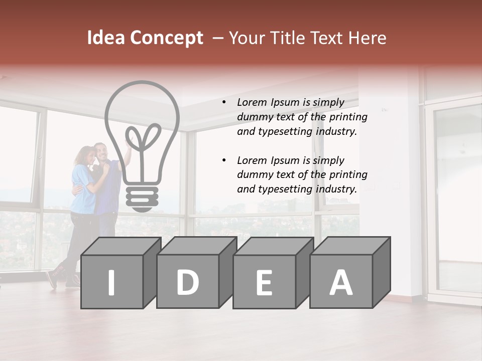 Lifestyle Indoors Estate PowerPoint Template