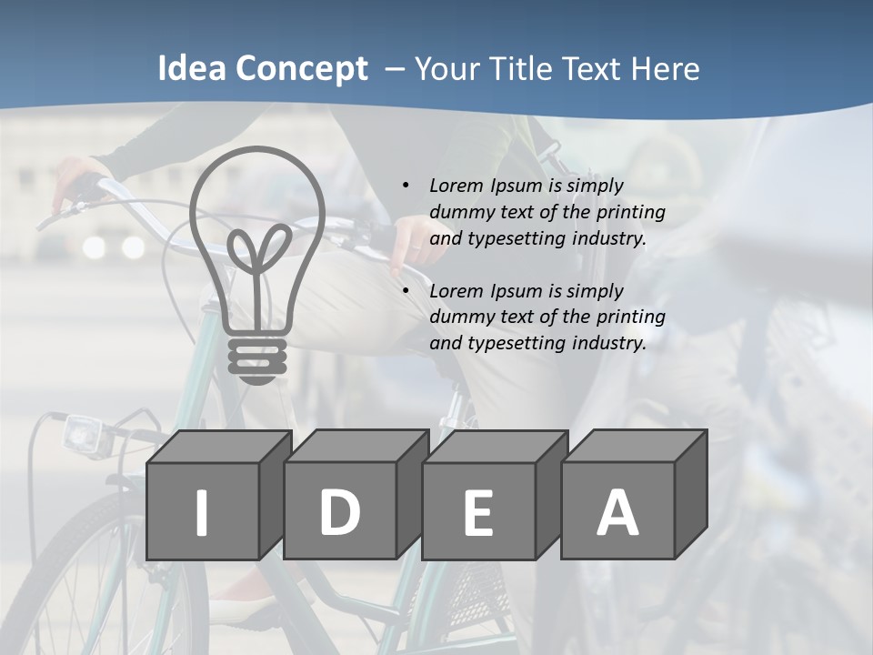 Ecology Smiling Healthy PowerPoint Template