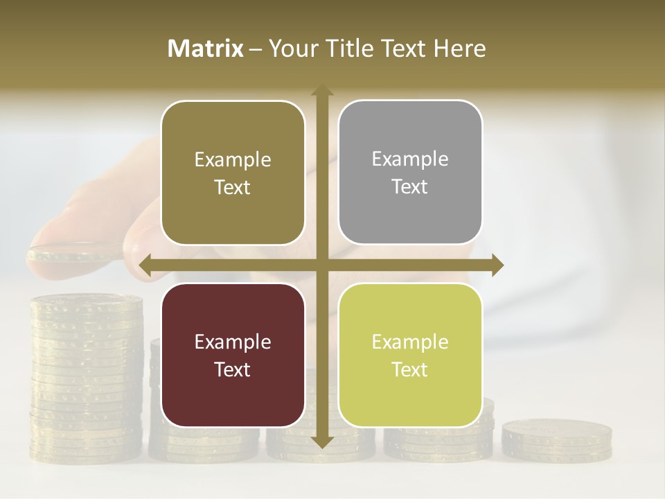 Capital Insurance Stock PowerPoint Template