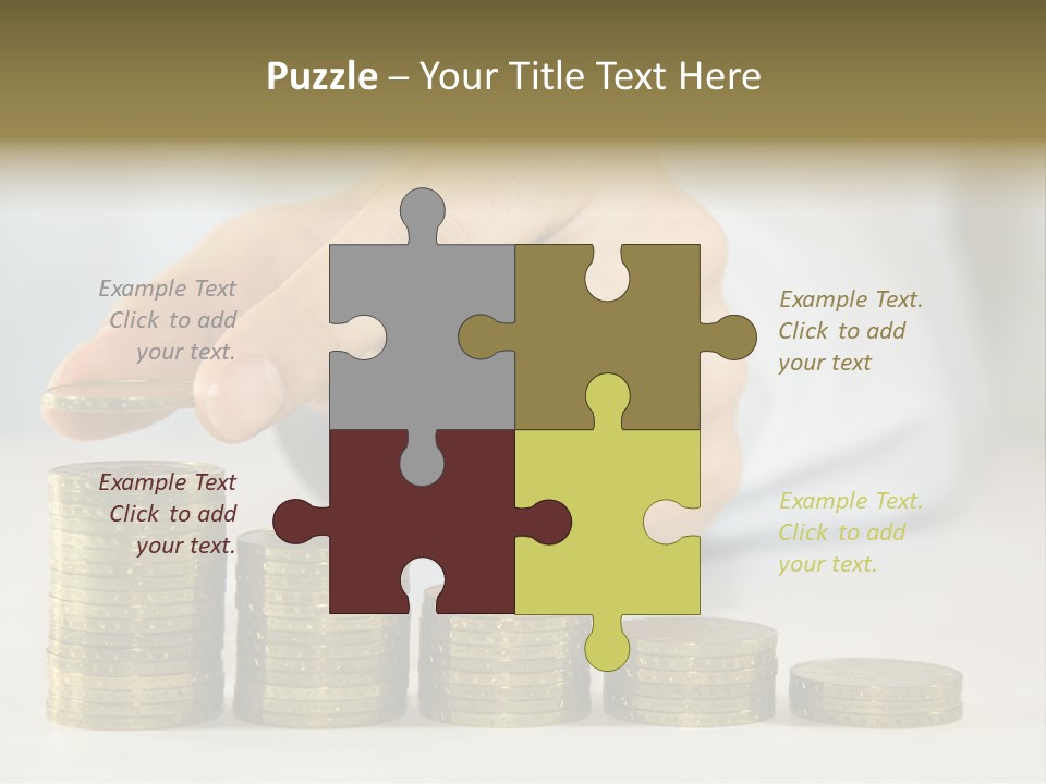 Capital Insurance Stock PowerPoint Template