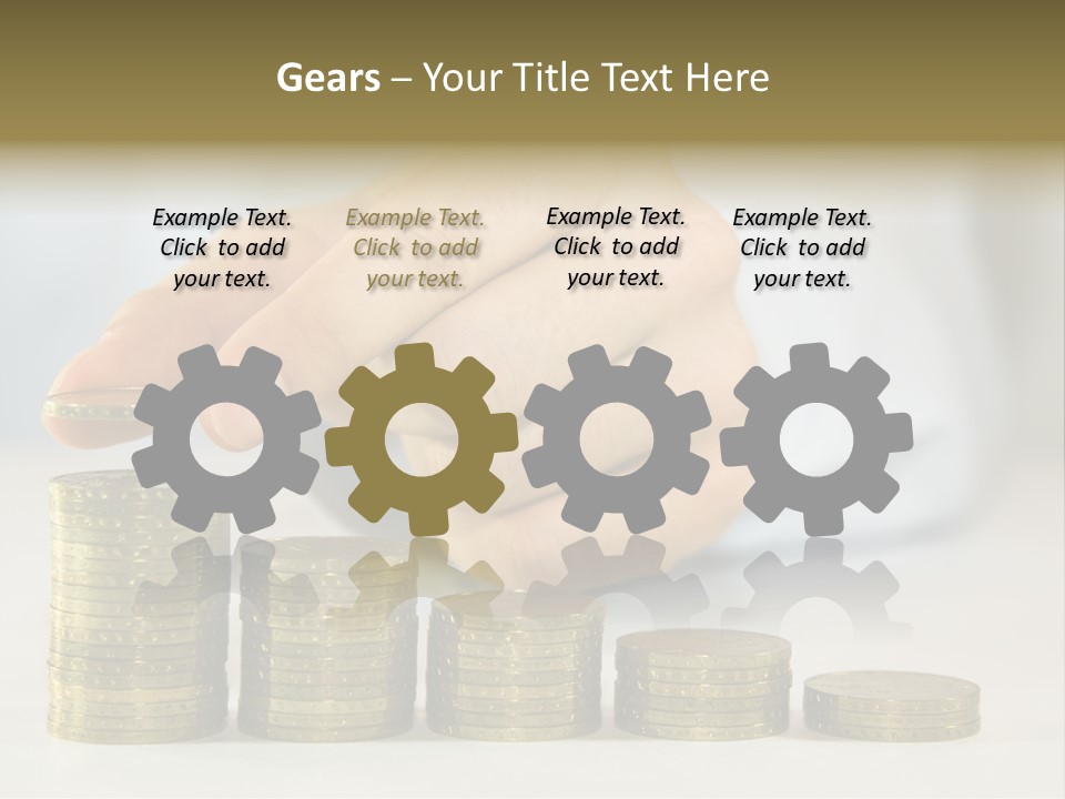 Capital Insurance Stock PowerPoint Template