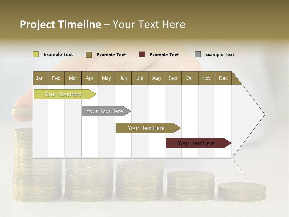 Capital Insurance Stock PowerPoint Template
