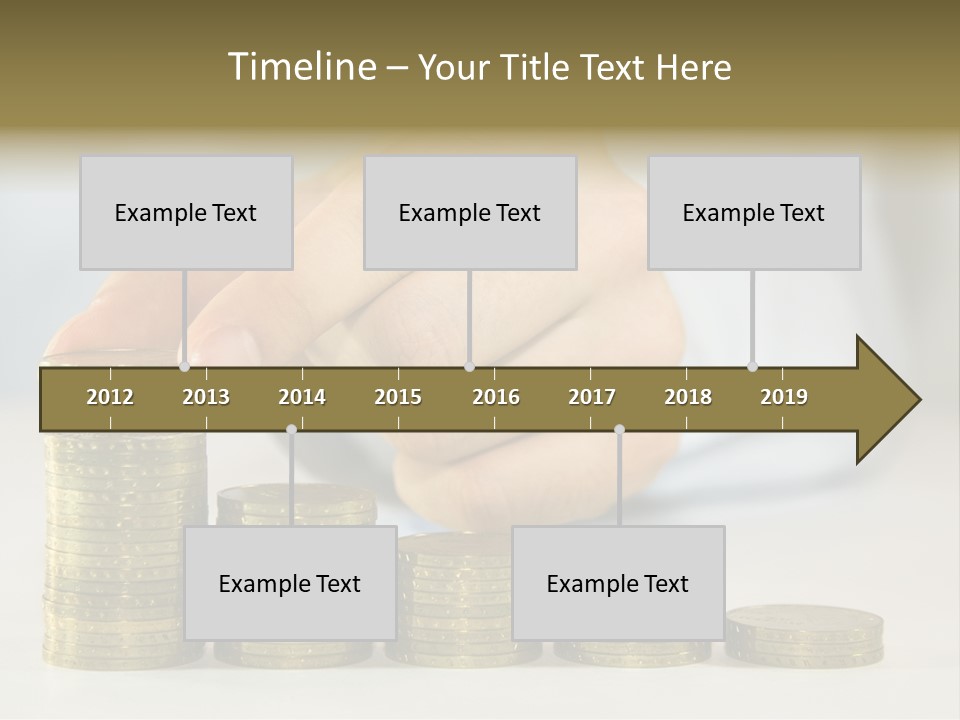 Capital Insurance Stock PowerPoint Template
