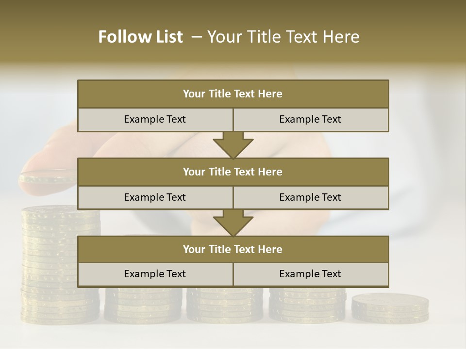 Capital Insurance Stock PowerPoint Template
