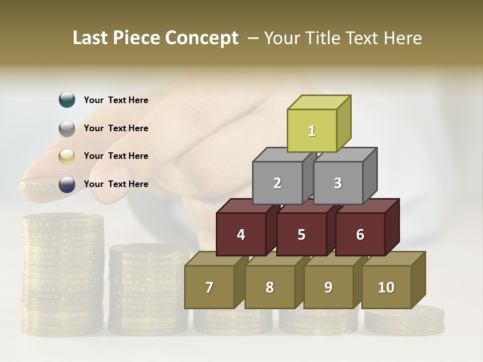 Capital Insurance Stock PowerPoint Template
