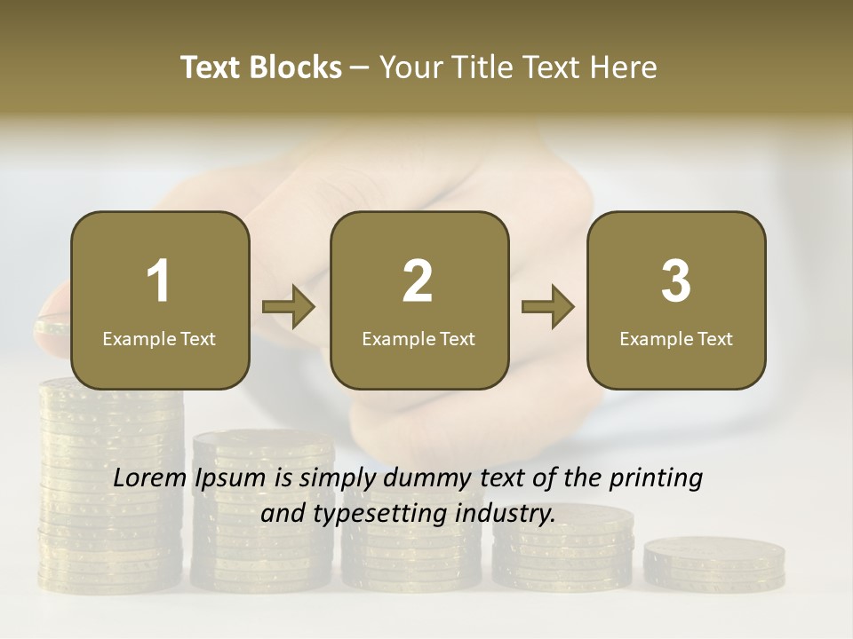 Capital Insurance Stock PowerPoint Template