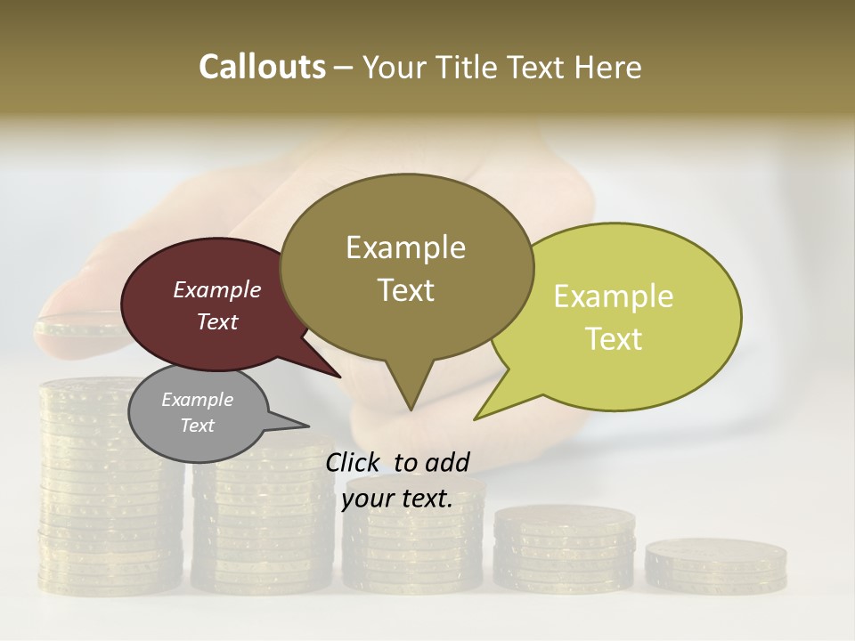 Capital Insurance Stock PowerPoint Template