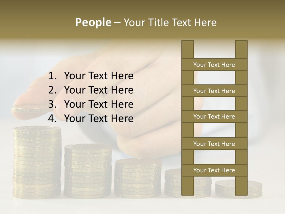 Capital Insurance Stock PowerPoint Template