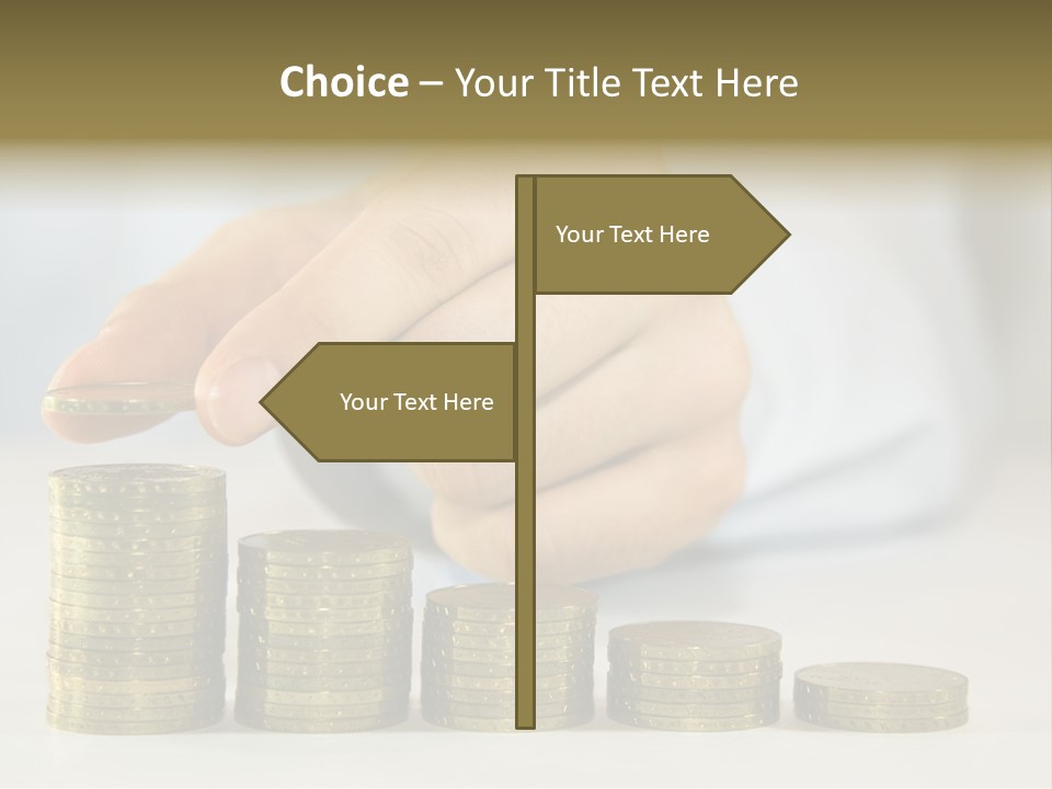 Capital Insurance Stock PowerPoint Template