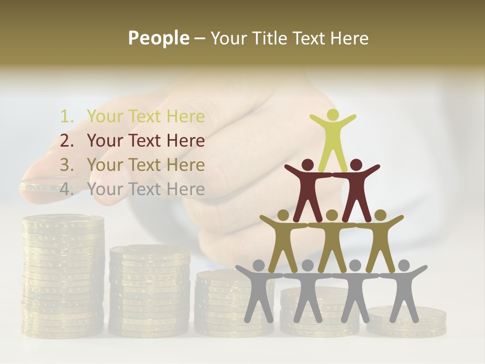 Capital Insurance Stock PowerPoint Template