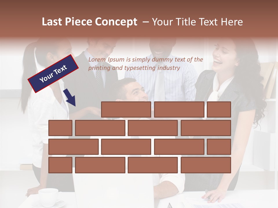 African Male Meeting PowerPoint Template