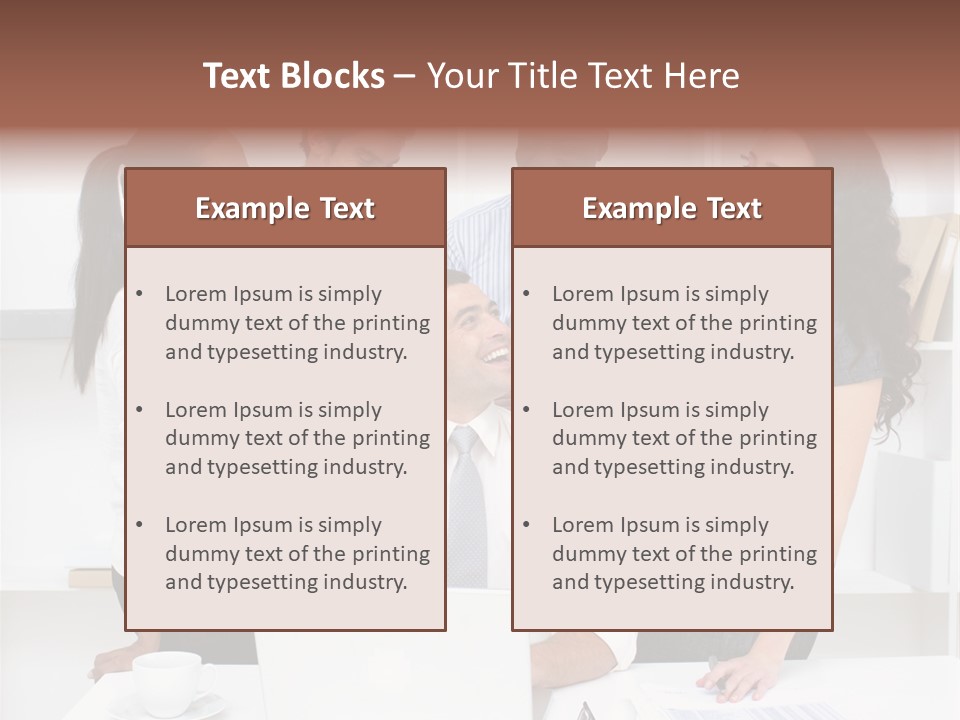 African Male Meeting PowerPoint Template
