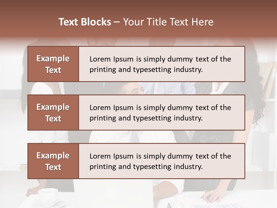 African Male Meeting PowerPoint Template