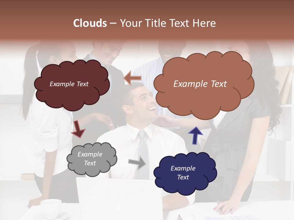 African Male Meeting PowerPoint Template
