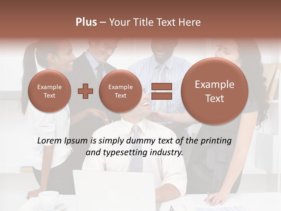African Male Meeting PowerPoint Template