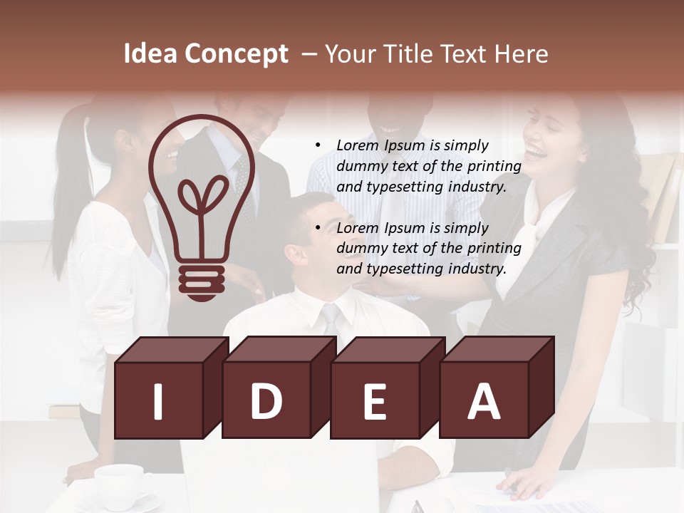 African Male Meeting PowerPoint Template