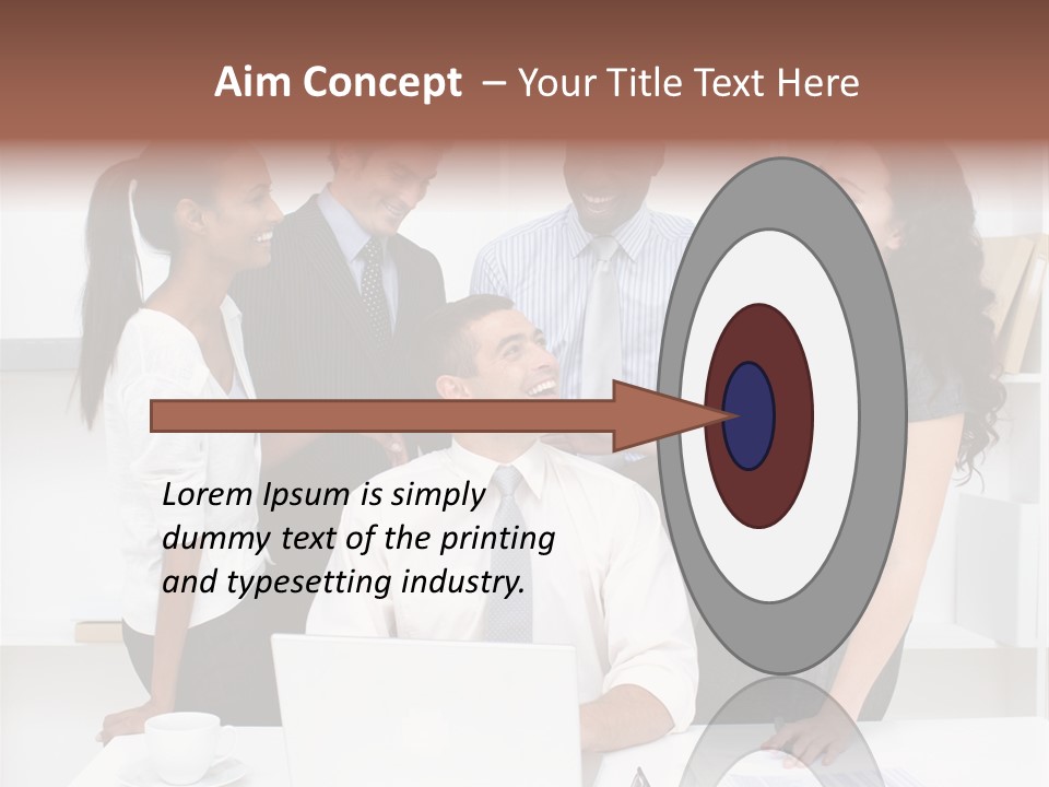 African Male Meeting PowerPoint Template