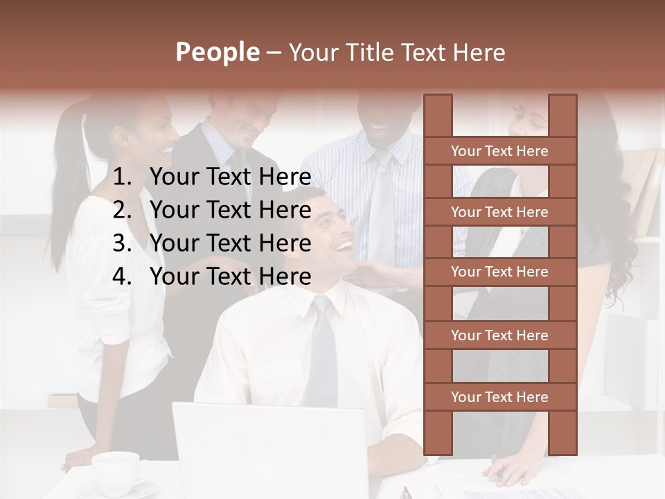 African Male Meeting PowerPoint Template