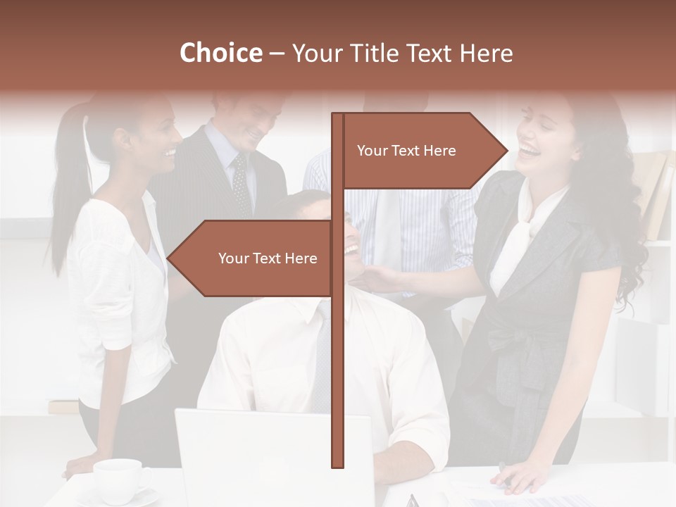 African Male Meeting PowerPoint Template