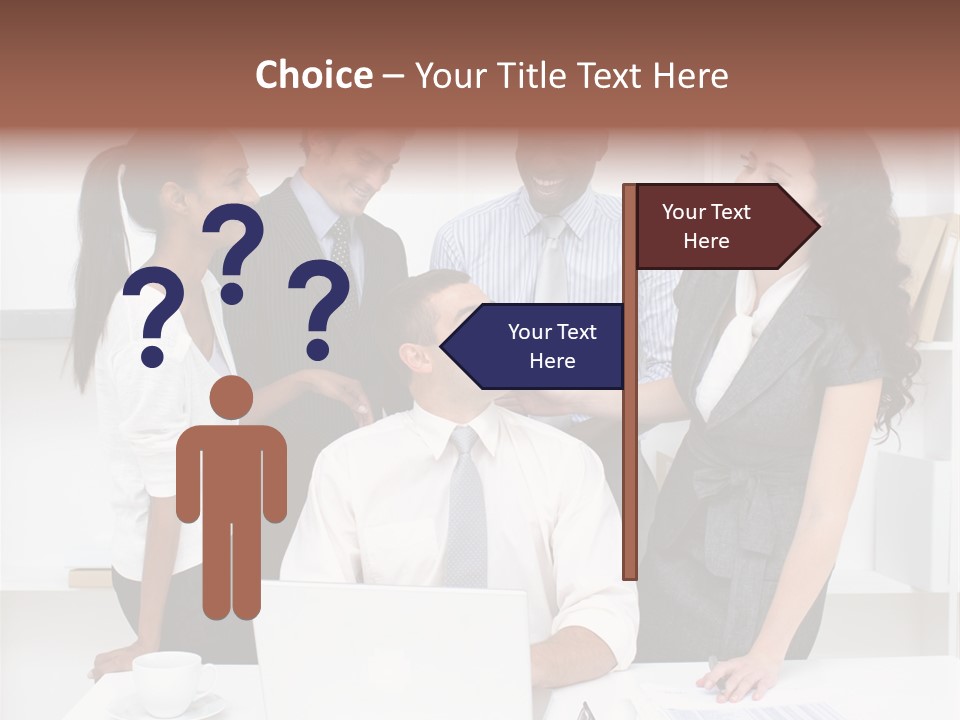 African Male Meeting PowerPoint Template