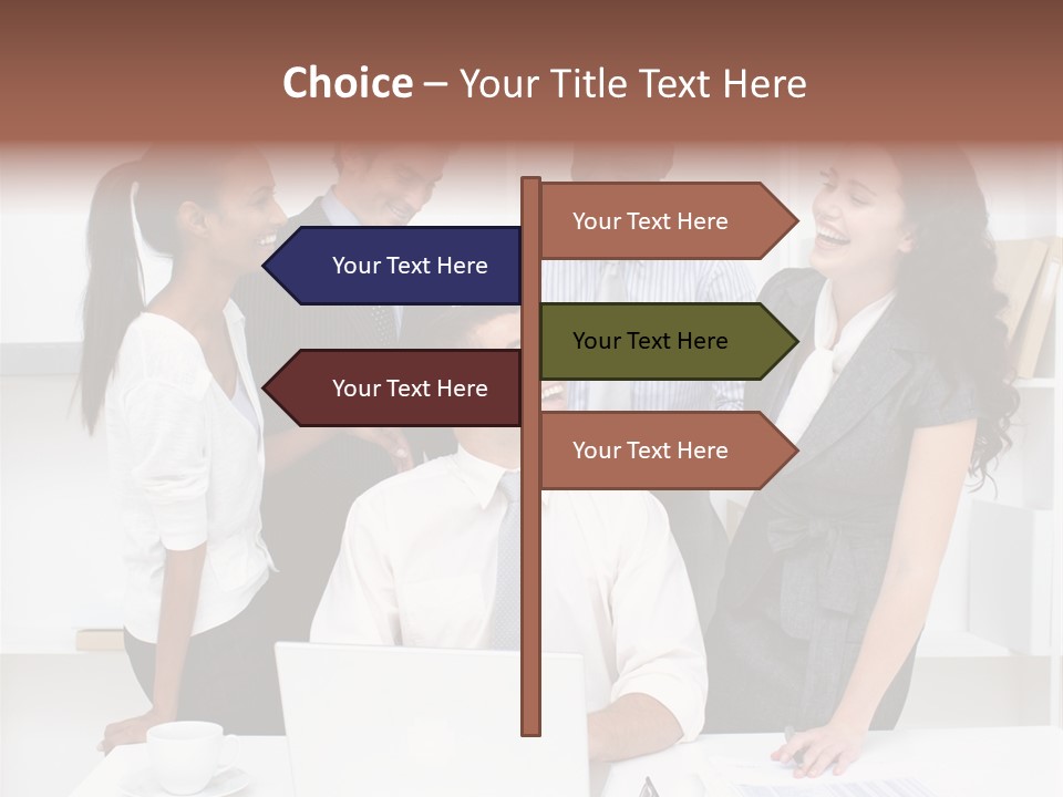 African Male Meeting PowerPoint Template