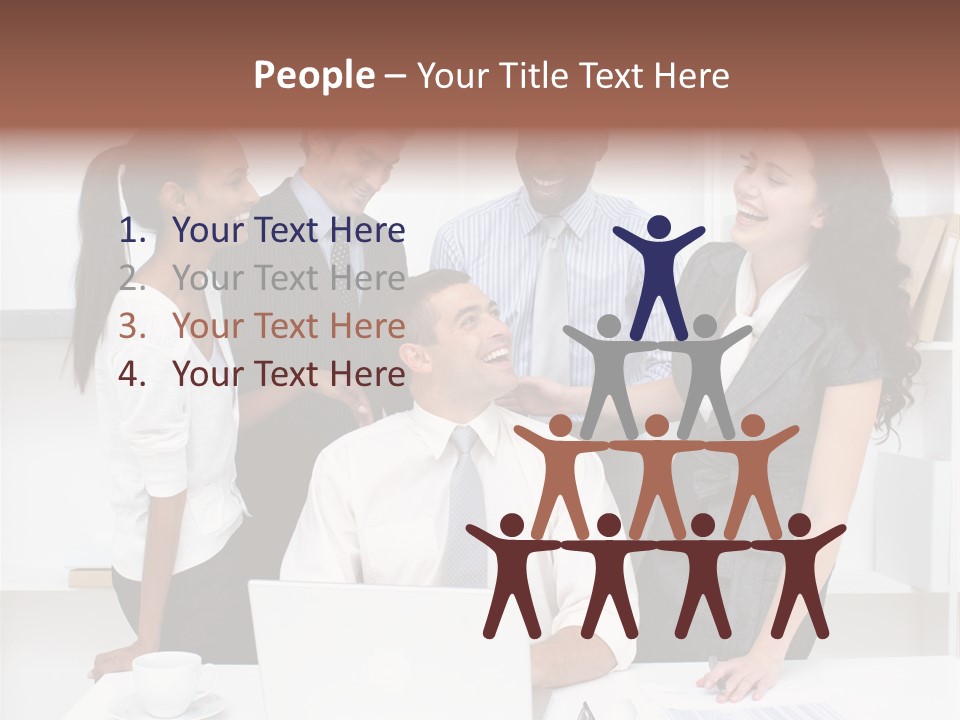 African Male Meeting PowerPoint Template