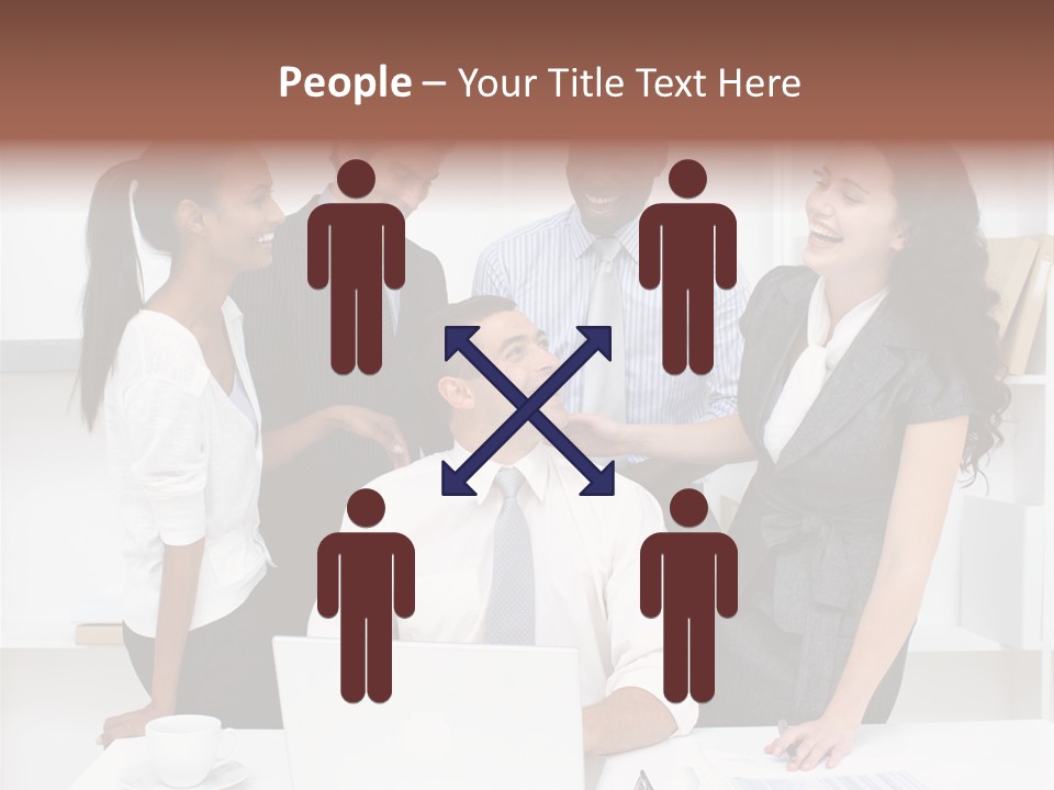 African Male Meeting PowerPoint Template