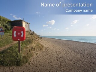 Suffolk Vacation Dunwich PowerPoint Template