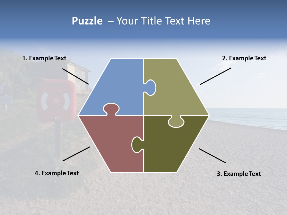 Suffolk Vacation Dunwich PowerPoint Template