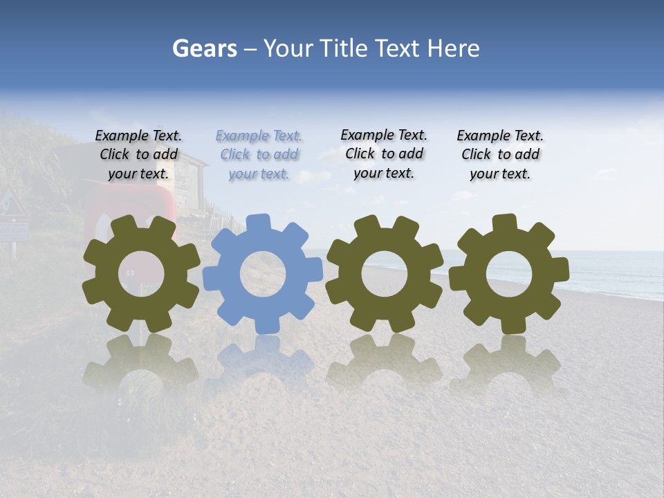 Suffolk Vacation Dunwich PowerPoint Template