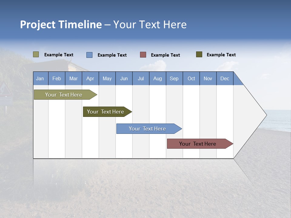 Suffolk Vacation Dunwich PowerPoint Template