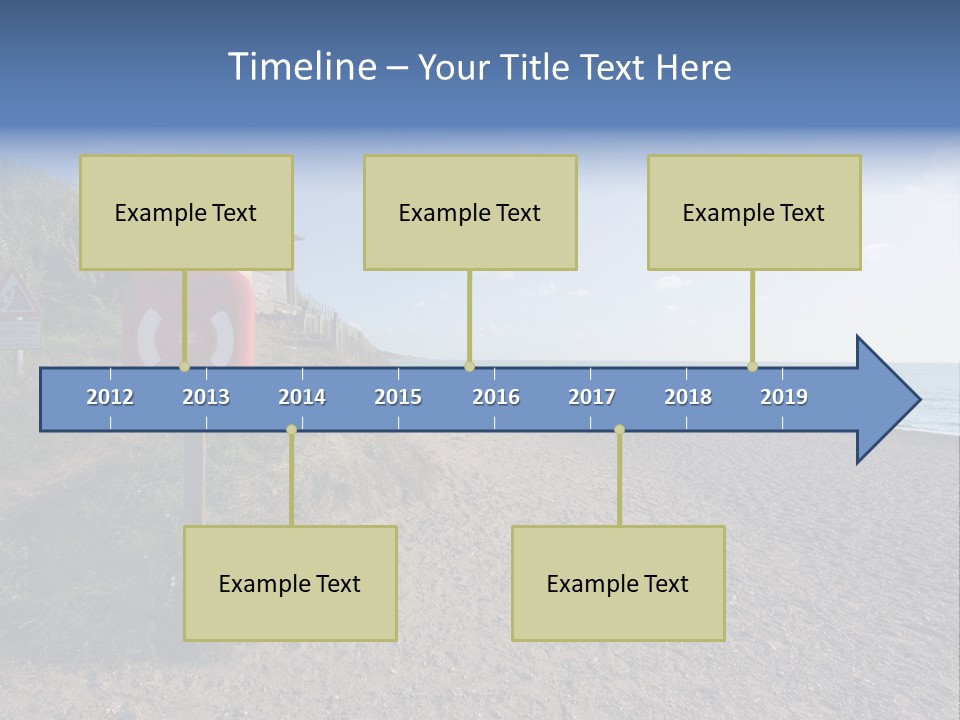 Suffolk Vacation Dunwich PowerPoint Template