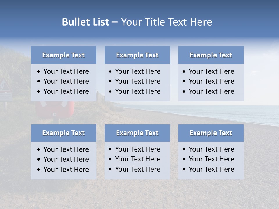 Suffolk Vacation Dunwich PowerPoint Template