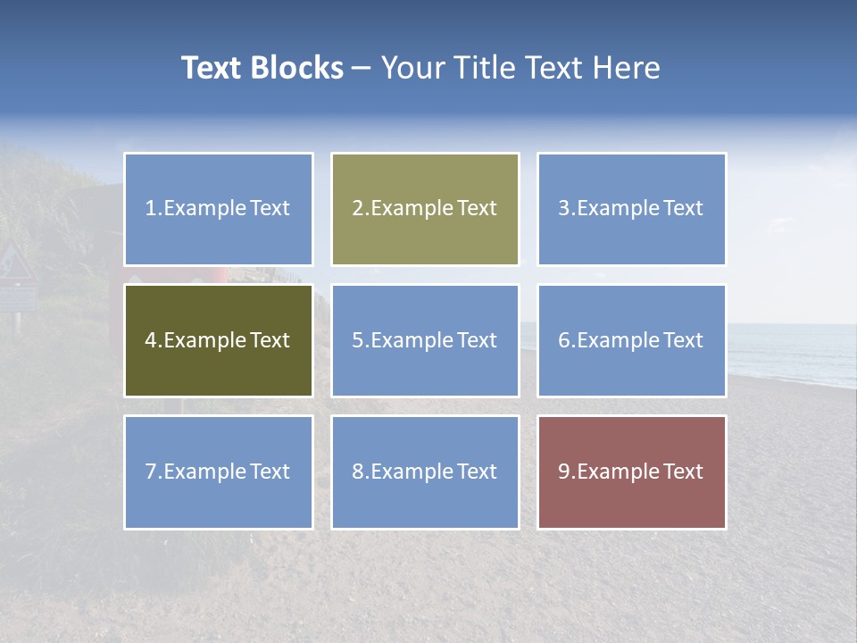 Suffolk Vacation Dunwich PowerPoint Template
