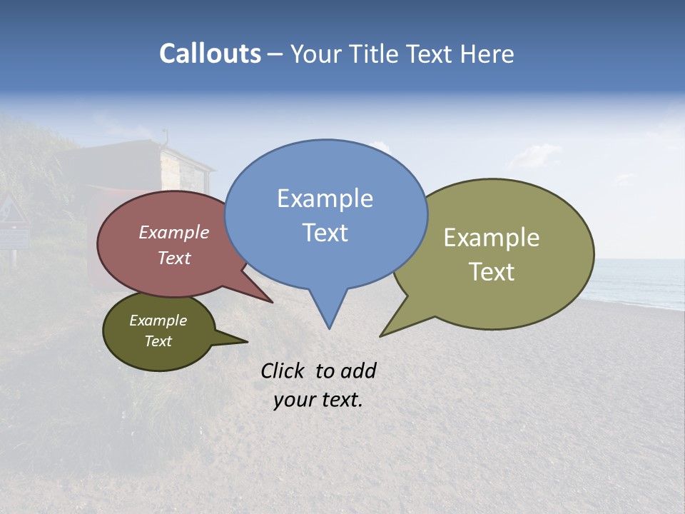 Suffolk Vacation Dunwich PowerPoint Template
