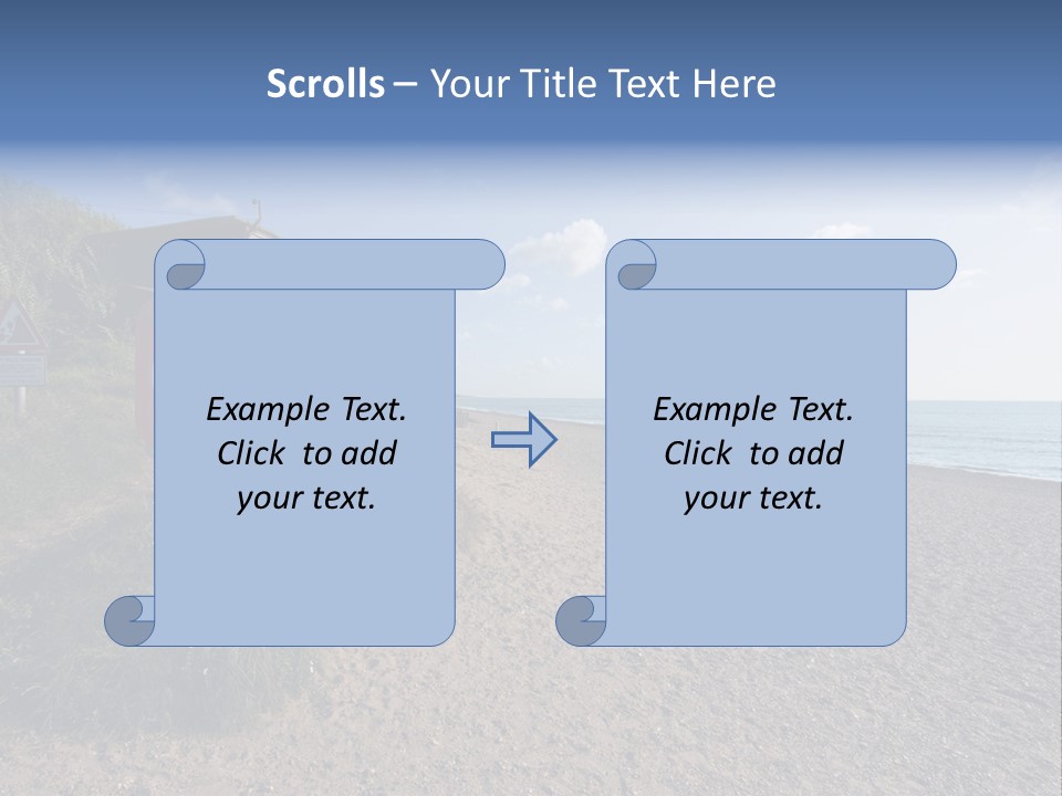 Suffolk Vacation Dunwich PowerPoint Template