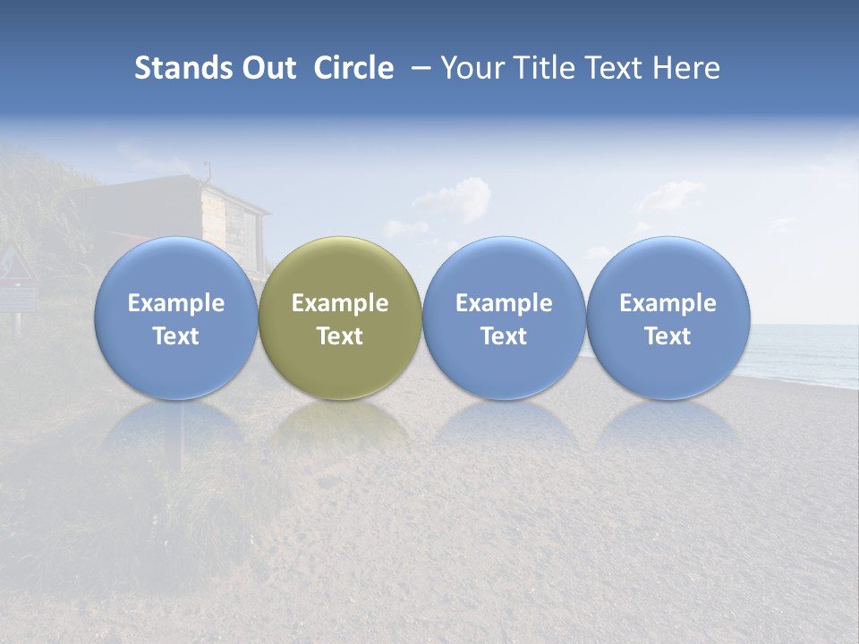 Suffolk Vacation Dunwich PowerPoint Template