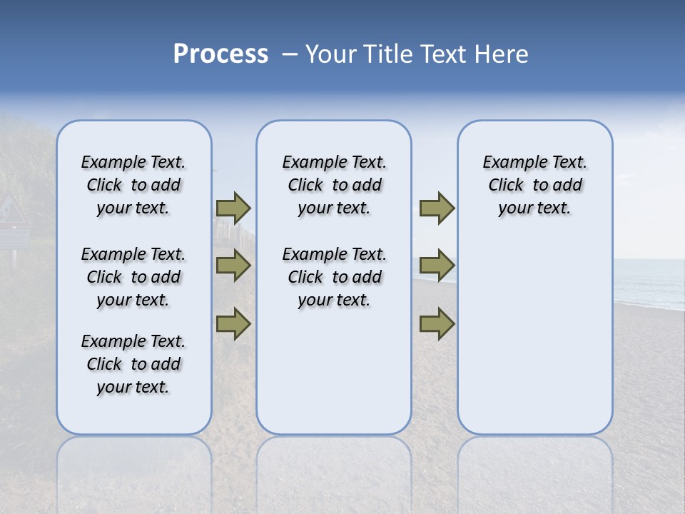 Suffolk Vacation Dunwich PowerPoint Template