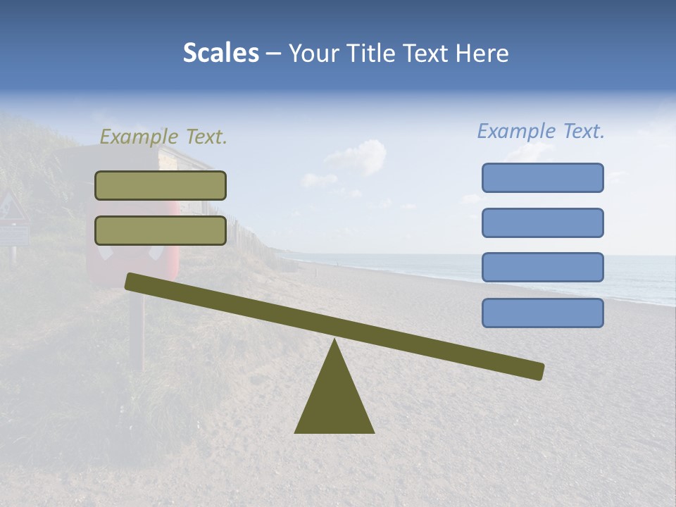 Suffolk Vacation Dunwich PowerPoint Template
