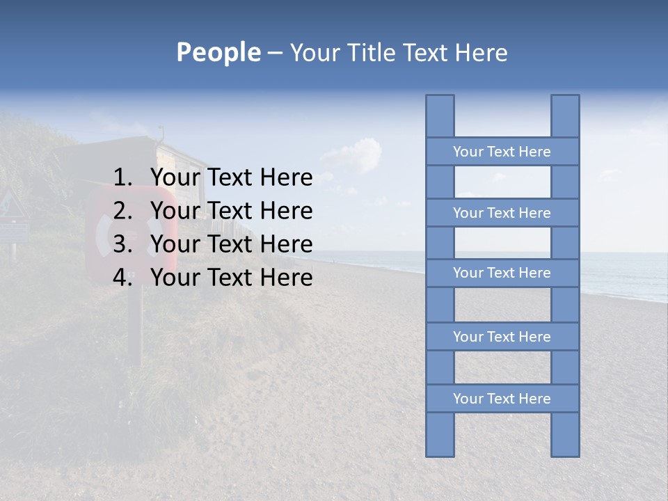 Suffolk Vacation Dunwich PowerPoint Template