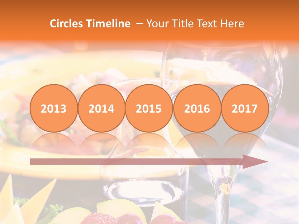 Restaurant Cubes Bistro PowerPoint Template