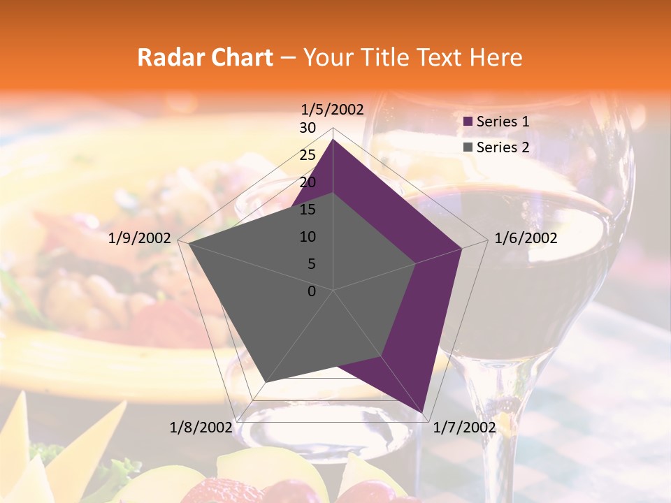 Restaurant Cubes Bistro PowerPoint Template