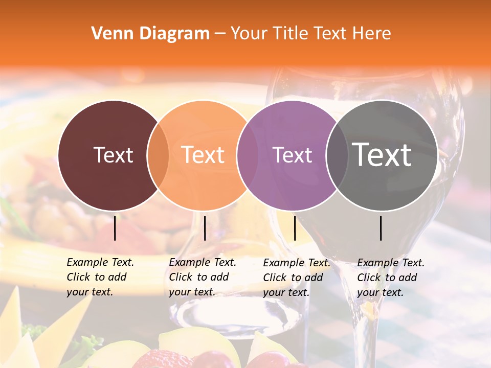 Restaurant Cubes Bistro PowerPoint Template