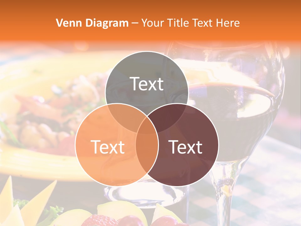 Restaurant Cubes Bistro PowerPoint Template