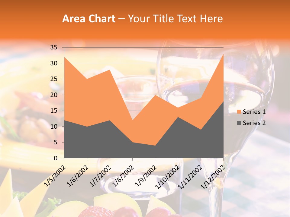Restaurant Cubes Bistro PowerPoint Template
