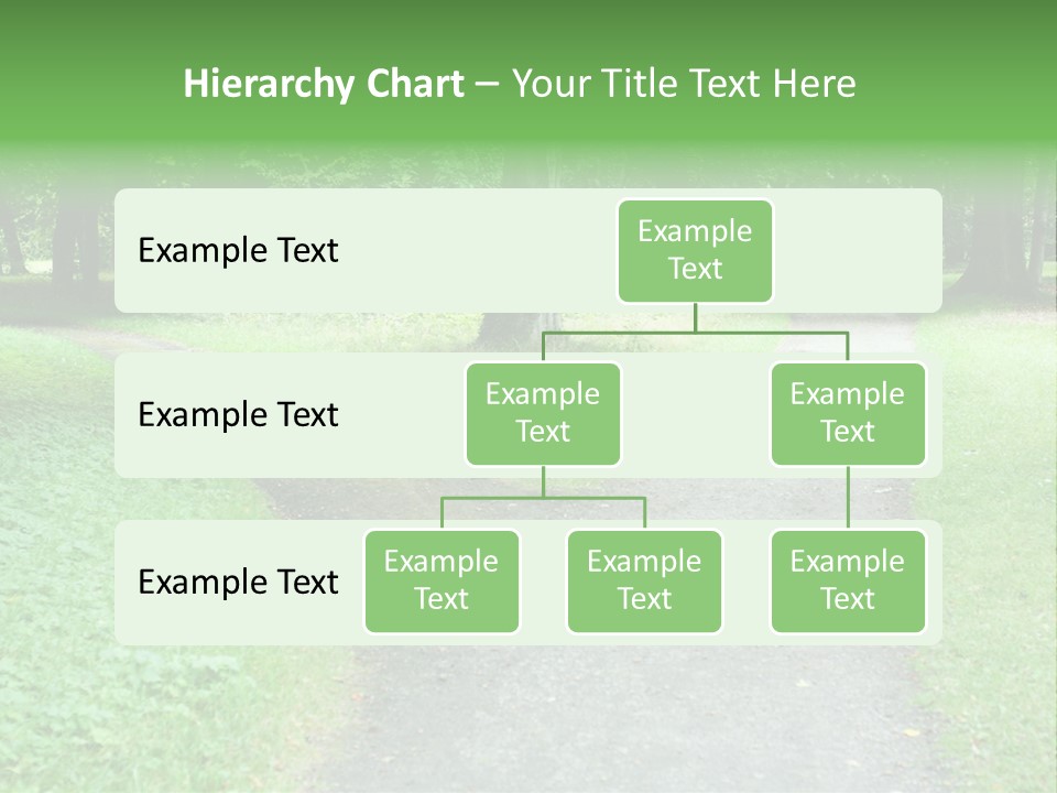 Two Forked Nature PowerPoint Template